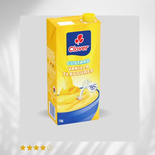vanilla flavored custard