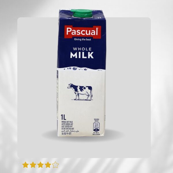 Pascual Whole Milk 1L